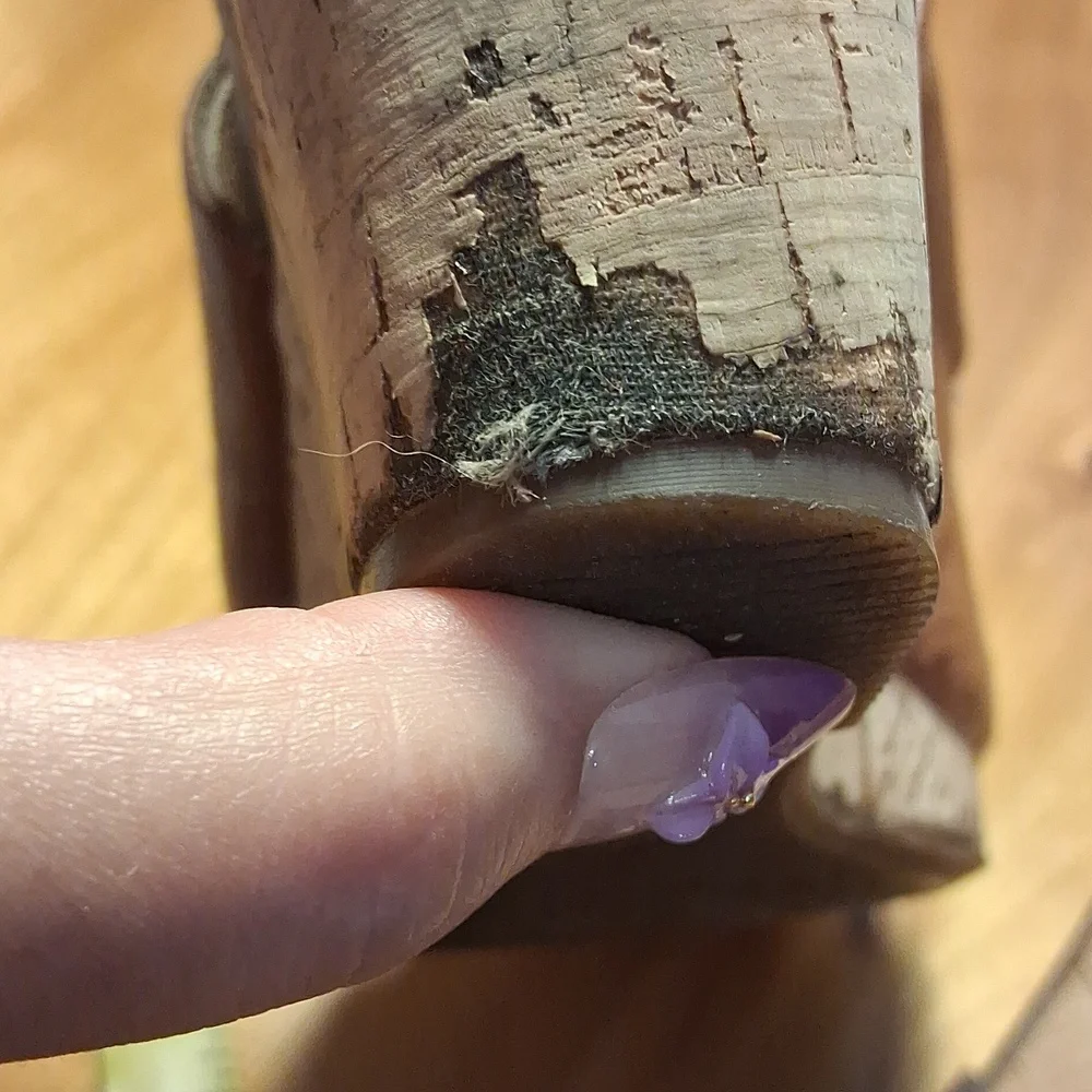 Sofft Women’s Brown Leather-Look Strappy Wedge Sandals 7.5 - Picture 13 of 17